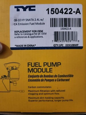 Модуль топливного насоса CA Emissions в сборе топливный насос Hyundai Sonata подходит для моделей 08-10  - Изображение 1 из 2