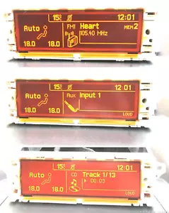Peugeot 407 Clock Citroen C5 Display Multi-function Screen RD4 60 Day WARRANTY - Picture 1 of 10