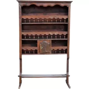 Antique French Chestnut, Pine, Walnut Plate Rack (Vaisselier Egouttoir) c. 1700 - Picture 1 of 23