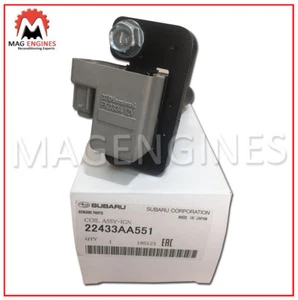 22433-AA551 GENUINE OEM IGNITION COIL ASSY SUBARU EJ205 22433AA551 - Picture 1 of 5