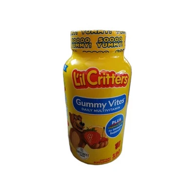 Multivitamínico Completo L'il Critters Gummy Vites, 190 ct Sellado Foto 1 de 4