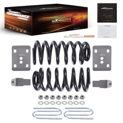 Kit abatible de resortes helicoidales de descenso de 5" para Ford F100 F150 2x2 1980-1996 Foto 1 de 4