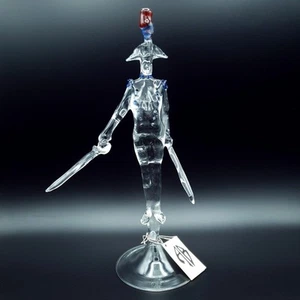 Glass Art Military Figurine Handmade Amanzio Bormioli Raffaello Bormioli Italy - Picture 1 of 15