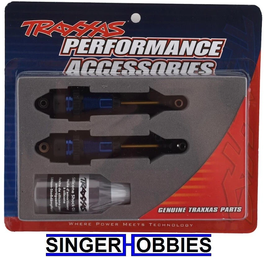 Traxxas TRA7461 GTR Long Shocks 2-Pack (Blue)