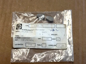 Bombardier Sea-Doo 414673000 Key *QTY 2* OEM NOS - Picture 1 of 2