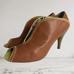 Poetic Licence Camel All or Nothing Dress Pump Women’s Size 8 39 Runway Chic - Picture 1 of 7