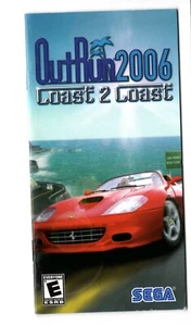 Outrun 2006 Coast 2 Coast PSP MANUAL ONLY Insert Booklet Authentic - Picture 1 of 1