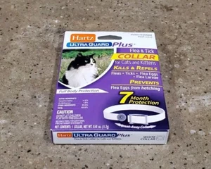 Hartz UltraGuard Plus FLEA & TICK COLLAR for Cats & Kittens • Prevents Flea Eggs - Picture 1 of 6