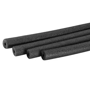Foam Tube Sponge Protective Sleeve Black Sleeve 5mm(0.2 Inch) ID 4pcs - Picture 1 of 7