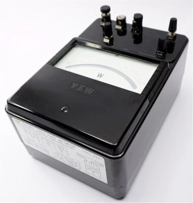 Yokogawa Electric YEW 2041 Vintage Portátil Monofásico Watt Medidor *PLS LEIA! - Imagem 1 de 4