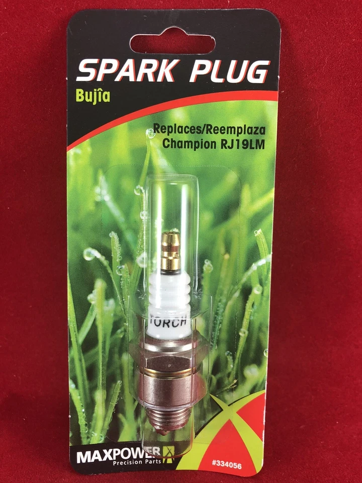Maxpower 334056 Spark Plug for Riding Mowers Replaces NGK Br2lm Champion Rj19lm