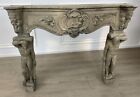 Lovely French Stone Antique Fireplace