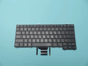Dell Latitude E7240 E7440 Qwerty Hébreu 0XHVX5 NSK Clavier - Photo 1/3