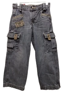 Wrangler Toddler's Jeans Boys Size 5 Adjustable Elastic Waistband Pockets  - Picture 1 of 20