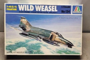Italeri F-4G E/F Phantom Wild Weasel 134 1/72 Model Kit - Picture 1 of 3