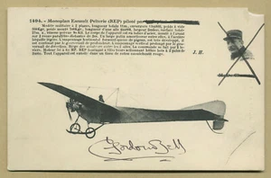 Charles Gordon Bell (1889-1918) - Famoso aviador británico - Rara foto firmada - Imagen 1 de 2