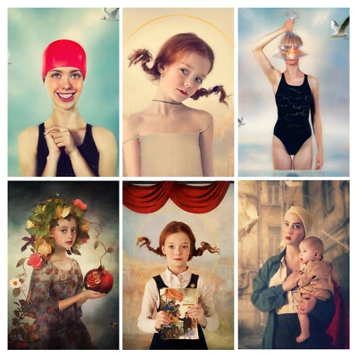 An Imaginative Folio of Six Signed Photographs - Fine Art Portraits of Children - Image 1 of 4