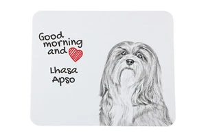 Lhasa Apso muismat met hond Art-Dog - Afbeelding 1 van 7