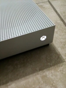 MICROSOFT XBOX ONE S CONSOLE 1TB 1681 - White #BU5940 Power Cable Only UNTESTED - Picture 1 of 3