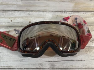 Roxy Anti-Fog Treatment Girls Snow Ski Goggles floral Pink Band - Picture 1 of 3