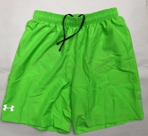 Under Armour Men's UA Escape 7" Solid Run Shorts 1256278 - Green Size S - Picture 1 of 5