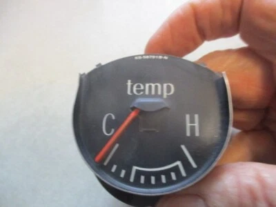 Dodge Plolara 500 1962 y Dart 330 440 calibre de temperatura en estado usado Foto 1 de 4