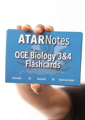 ATAR Notes QCE Biology 3&4 Flashcards - image 1 of 4