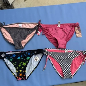 Lot Of 4 New Swimsuit Bikini Bottoms Sz Girls XL - Picture 1 of 11