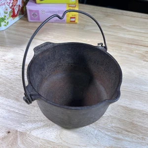 GRISWOLD Calderone ciotola profonda in ghisa #72 manico cauzione filo Erie, PA - Foto 1 di 7