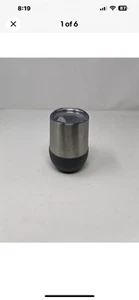 Pampered Chef 100093 Wine Tumbler with Silicone Sleeve & Clear Cover New in Box - Picture 1 of 6