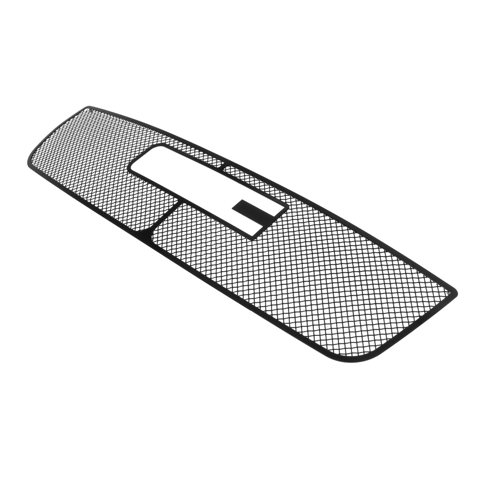 Se adapta a GMC Sierra 1500/2500/07 2003-2006 clásico superior acero inoxidable rejilla de malla negra Foto 1 de 3