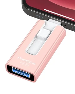 256GB USB Flash Drive for Phone and Pad, High Speed External USB Thumb Drives... - Afbeelding 1 van 8