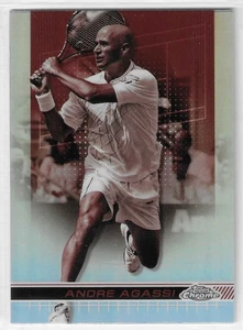 ANDRE AGASSI 2024 TOPPS CHROME TENNIS SEPIA REFRACTOR PARALLEL SP - Picture 1 of 1