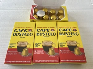 Cafe Bustelo Espresso Dark Roast Coffee Capsules - Picture 1 of 7