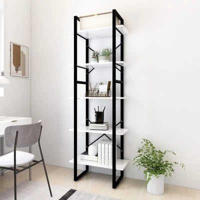 Libreria a 5 Ripiani in Legno Multistrato Colori/Dimensioni Diverse vidaXL - Immagine 1 di 4