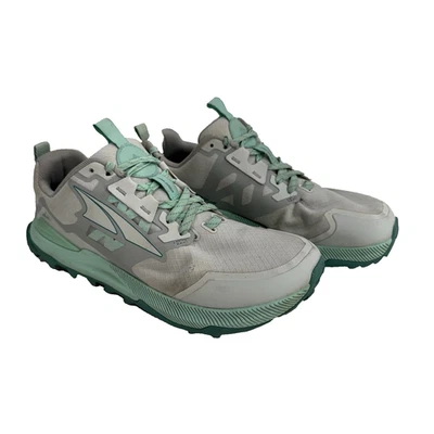 Altra Lone Peak 7 Trail Running Hiking Sneakers White Green Women’s Size 7 - Image 1 of 4