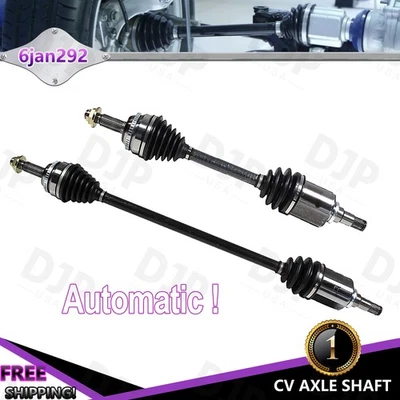 Eixo dianteiro para motorista e passageiro par CV eixo para Toyota Corolla Auto Trans 03-08 - Imagem 1 de 4
