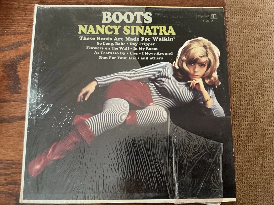 Nancy Sinatra Boots 1966 Mono LP Reprise R-6202 These Boots Are Made for Walkin' Foto 1 de 2