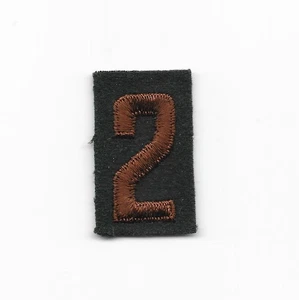 Post Troop Number 2 Embroidered on Explorer Felt - Boy Scouts of America BSA - Imagen 1 de 2