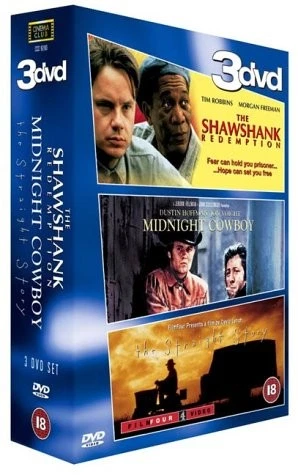 Directors: The Shawshank Redemption, Midnight Cowboy, The Straight Story [DVD] - Image 1 of 1