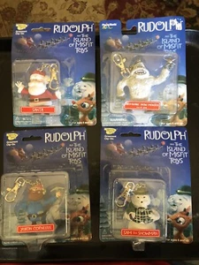 Rudolph Island of Misdit Toys Keychains - Picture 1 of 12