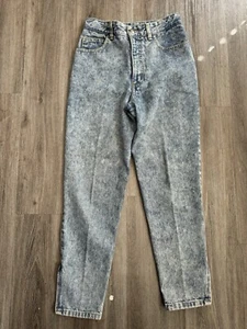 Vintage Guess by Georges Marciano Acid Wash High Waisted Mom Jeans 29 *FLAWS* - Picture 1 of 12