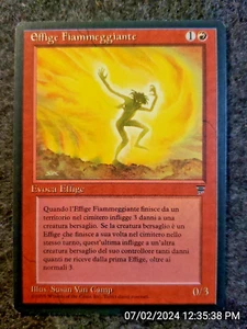 Effige Fiammeggiante Blazing Effige MTG Magic Italian Legends (DS3D1G8)........ - Picture 1 of 4