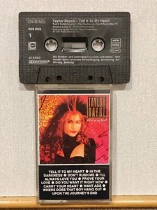 Taylor Dayne - Tell It To My Heart  Cassette Tape Album 1987 *EXCELLENT* - Picture 1 of 5