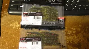 Great Lakes Finesse juicy hellgramites. , 16 ct, 2 colors, free shipping - Picture 1 of 2