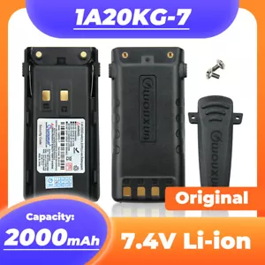 Original 7.4V 2000mAh Li-ion Battery 1A20KG-7 for WOUXUN KG-UV9D KG-UV9D Plus - Picture 1 of 12
