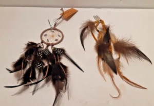 Extensión de cabello pluma atrapasueños y pluma. NUEVO - Imagen 1 de 10