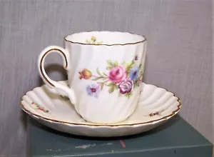MINTONS "MARLOW" DEMITASSE CUP AND SAUCER - Picture 1 of 5