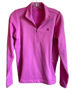 Nike Golf Tour Performer Women Long Sleeve 1/2 Zip Jacket Pink SZ M - Picture 1 of 9