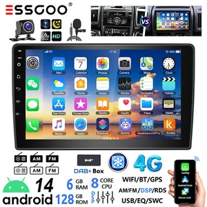 Für Fiat Ducato 2006-2023 DAB+ 8Core 6+128G Android 14 CarPlay Autoradio Navi 4G - Bild 1 von 17